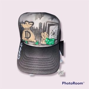 Air brushed Trucker Hat